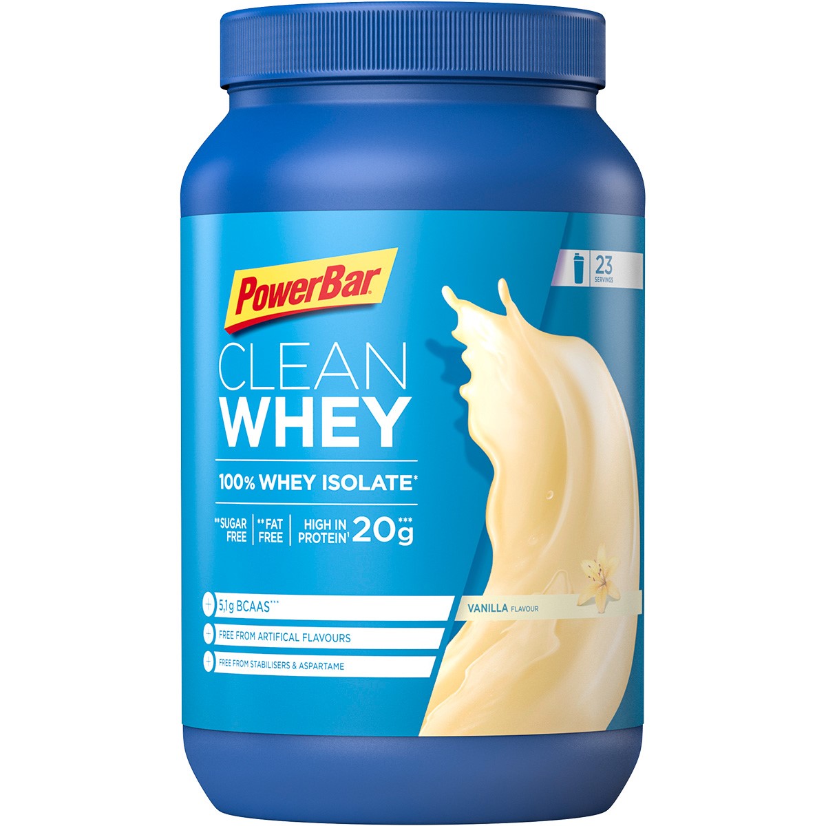 Powerbar Powerbar 100% Whey - Vanilla 570G Tilbehør > Energiprodukter > Energipulver